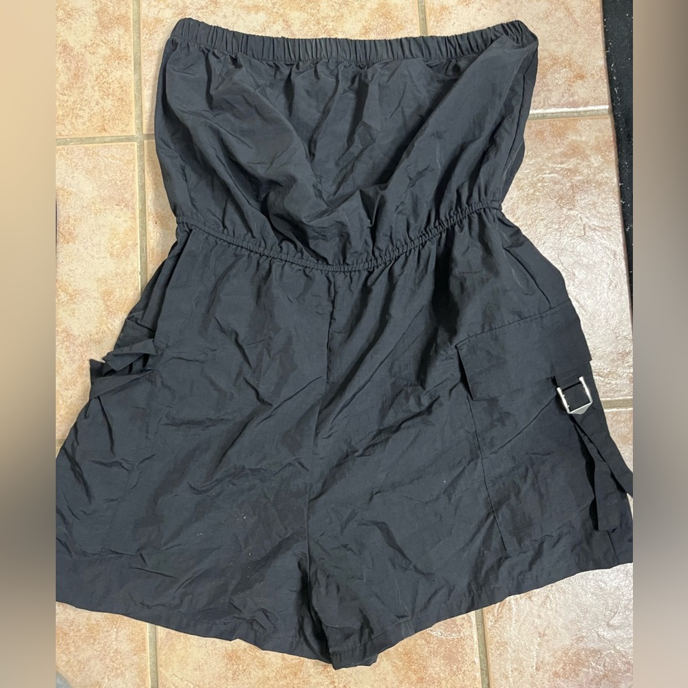 Womens black romper